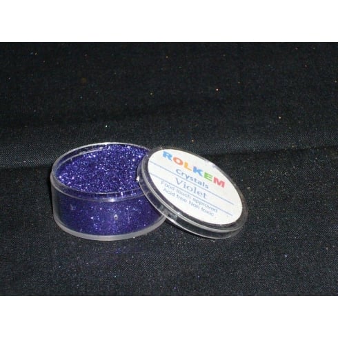 31100 Rolkem Crystal Non Toxic Sugarcraft Glitter Colours 10ml V